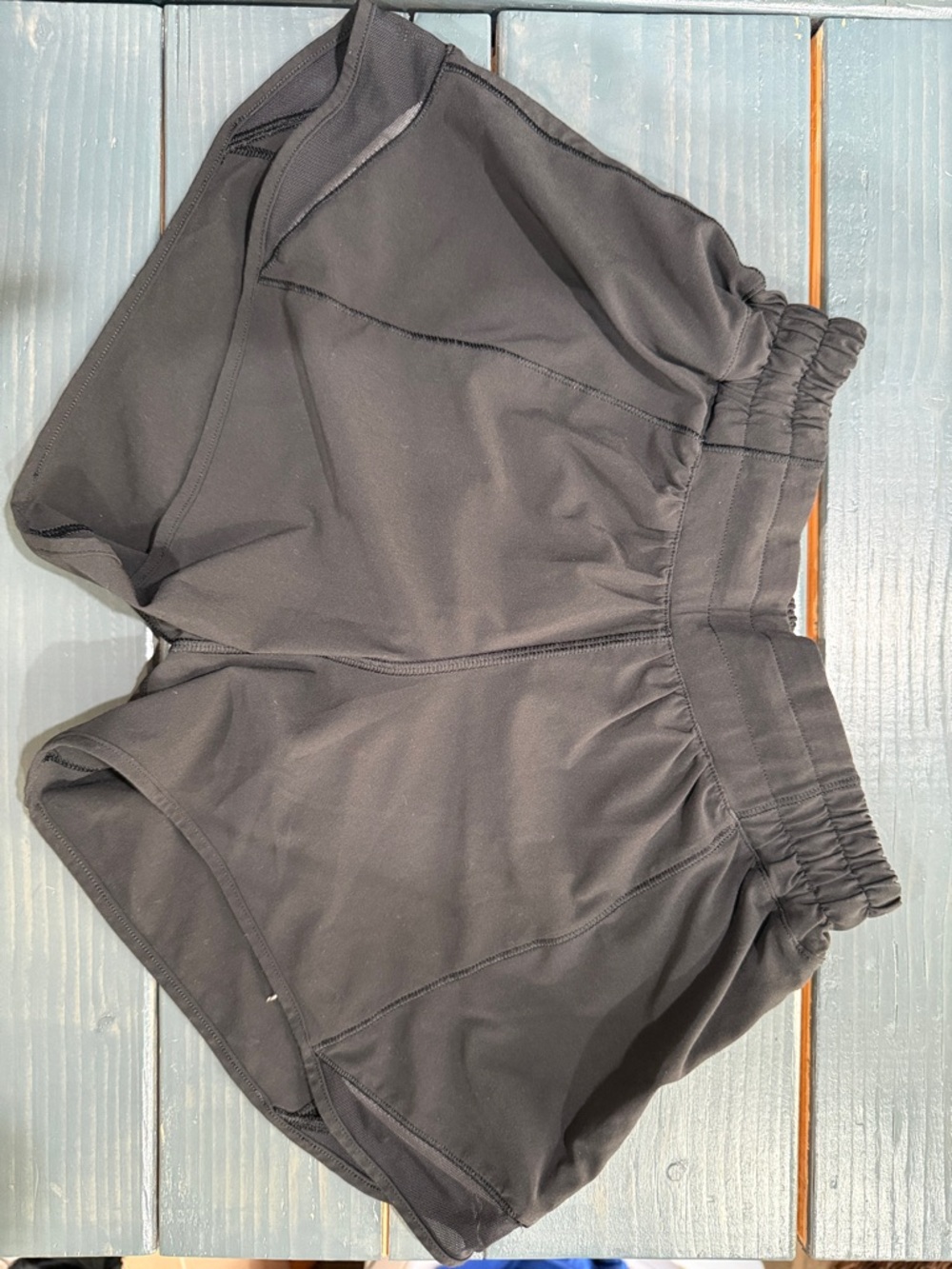 lululemon athletica Black Athletic Running Shorts